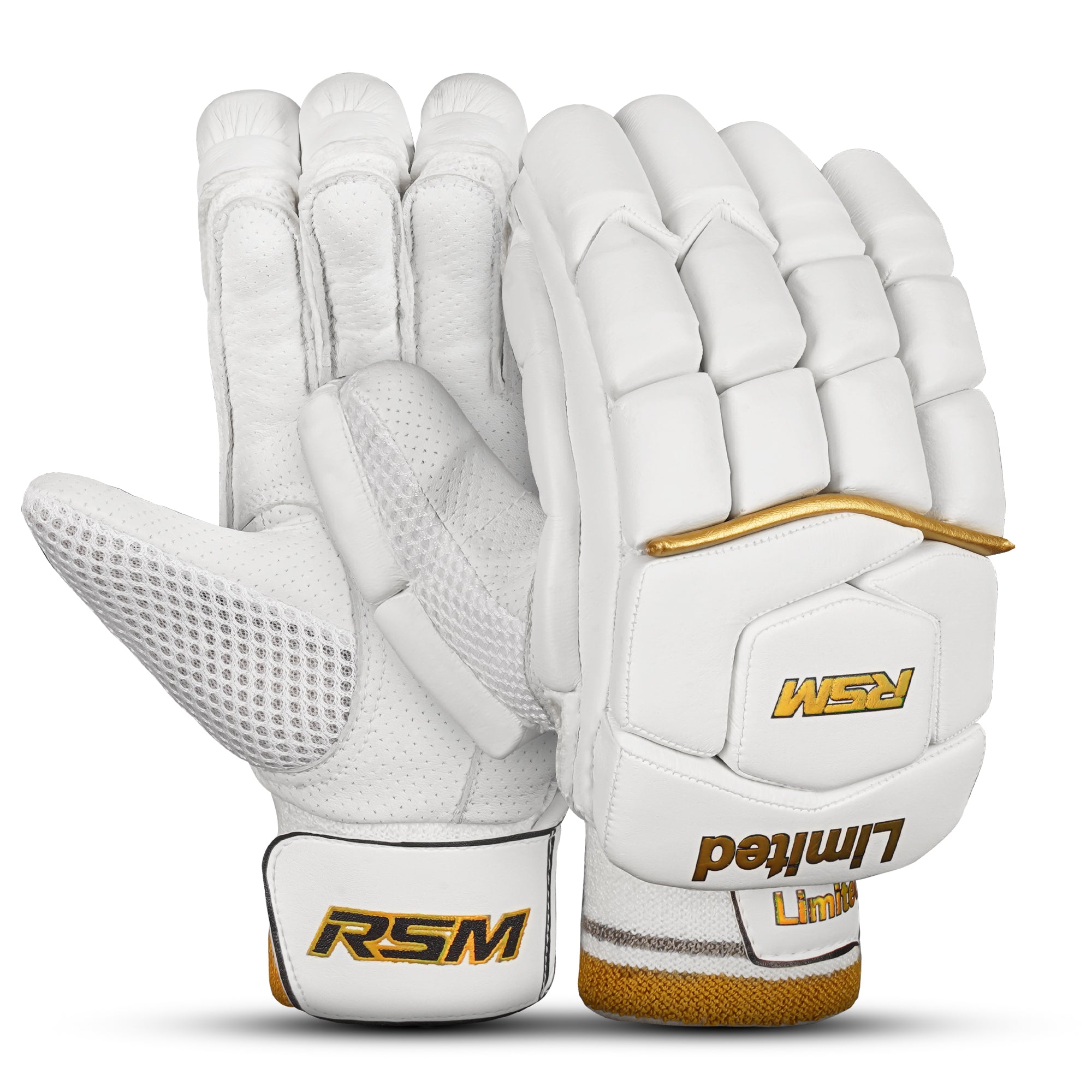 RSM Gold Limited Edition Batting Gloves Standard Size