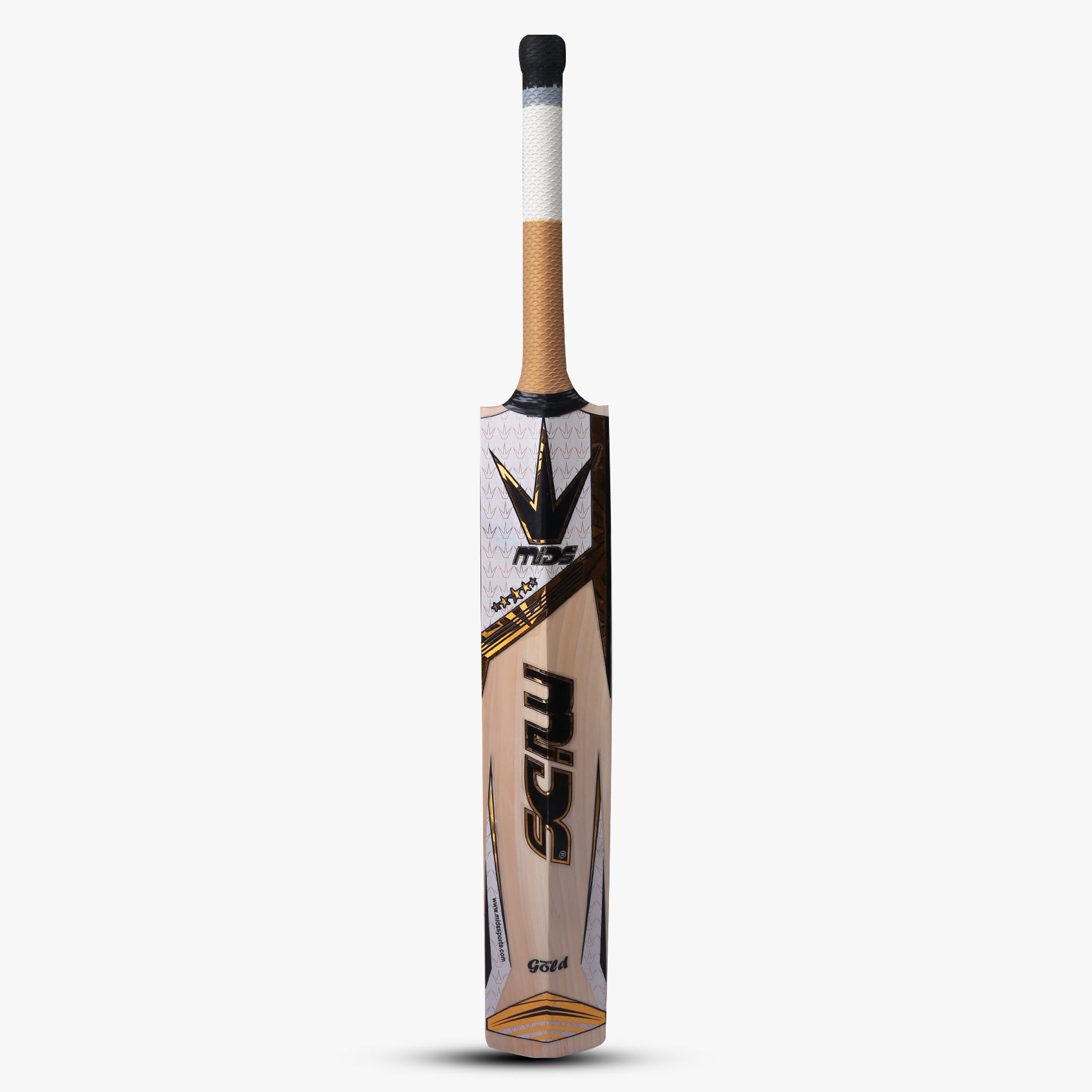 MIDS WHITE GOLD CRICKET BAT