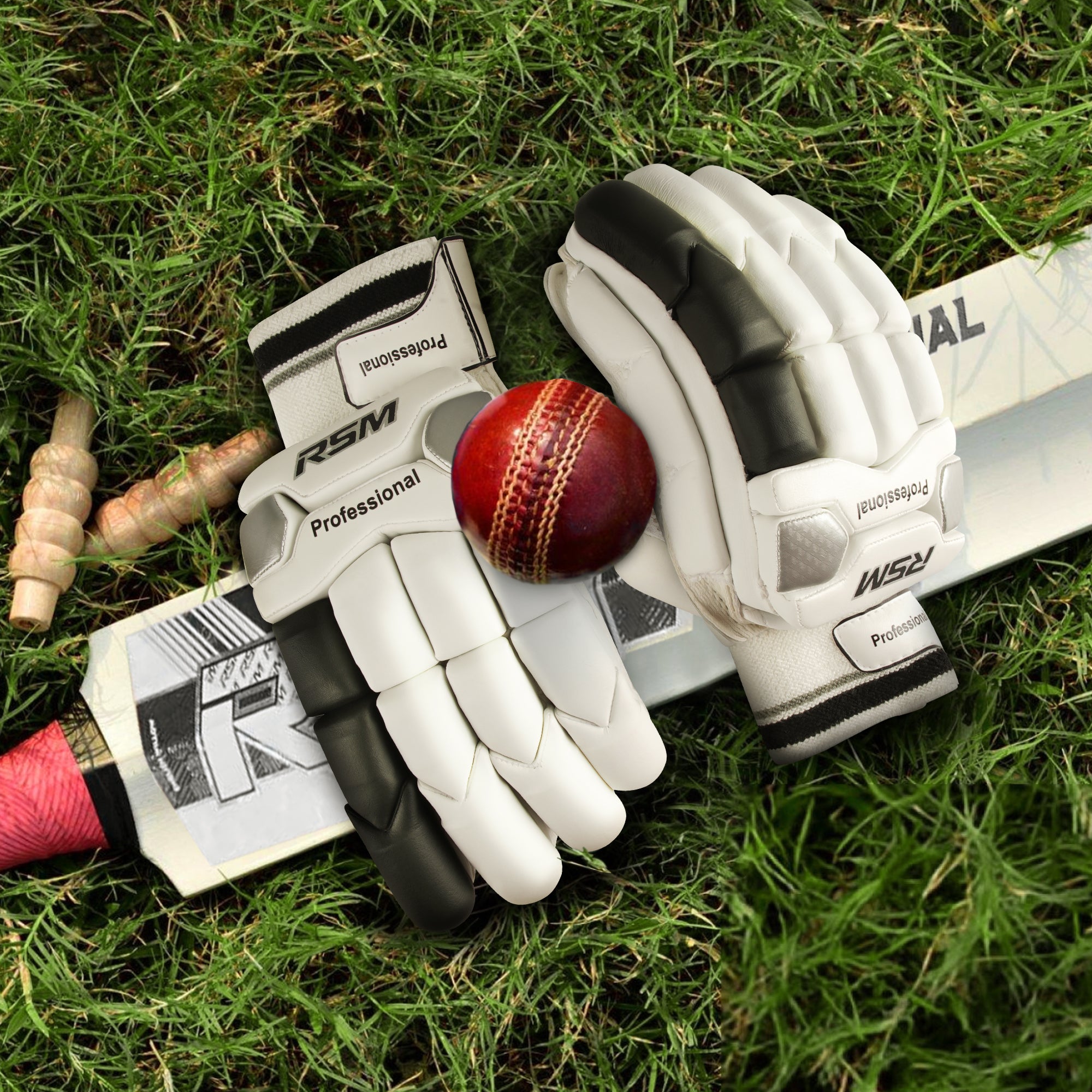 RSM Professional Batting Gloves Standard Size