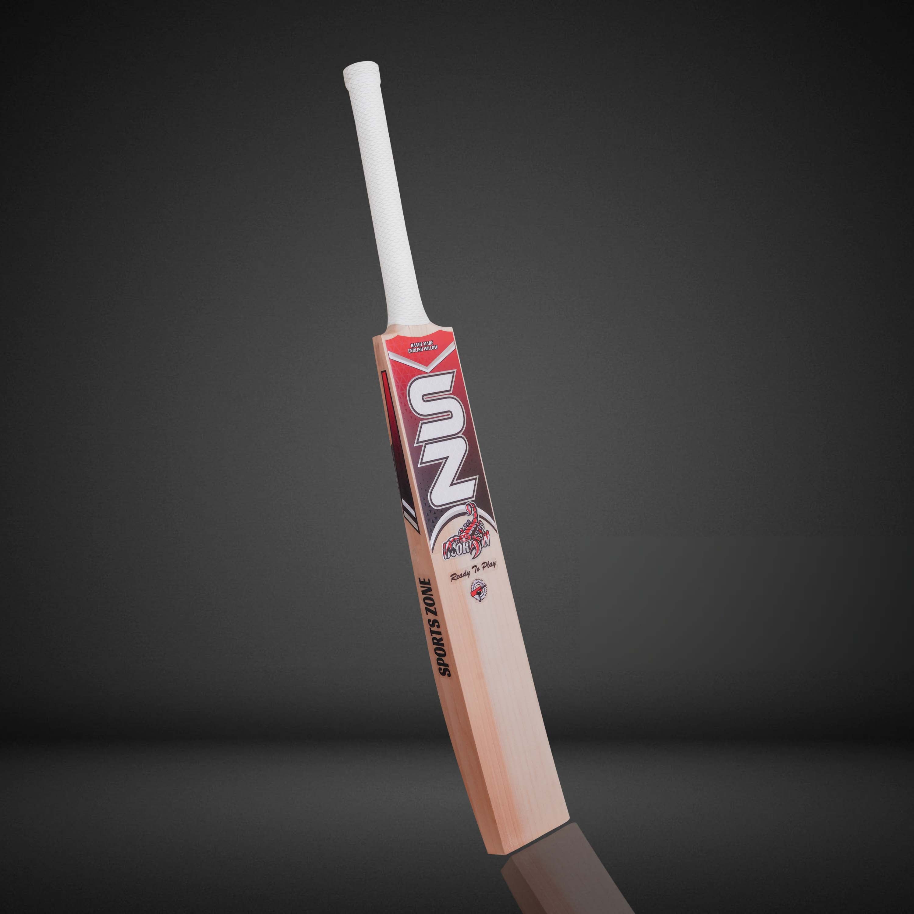 Sports Zone Lightweight Short Handle English Willow Cricket Bat