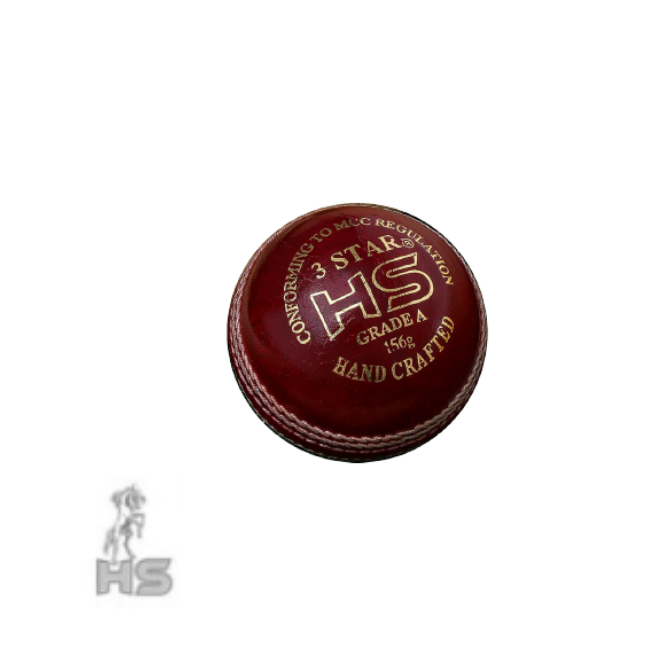 HS 3 Star Cricket Ball (Red)