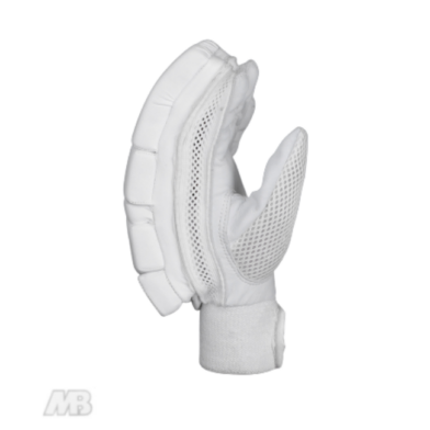 MB Malik White Gold Edition Bating Gloves