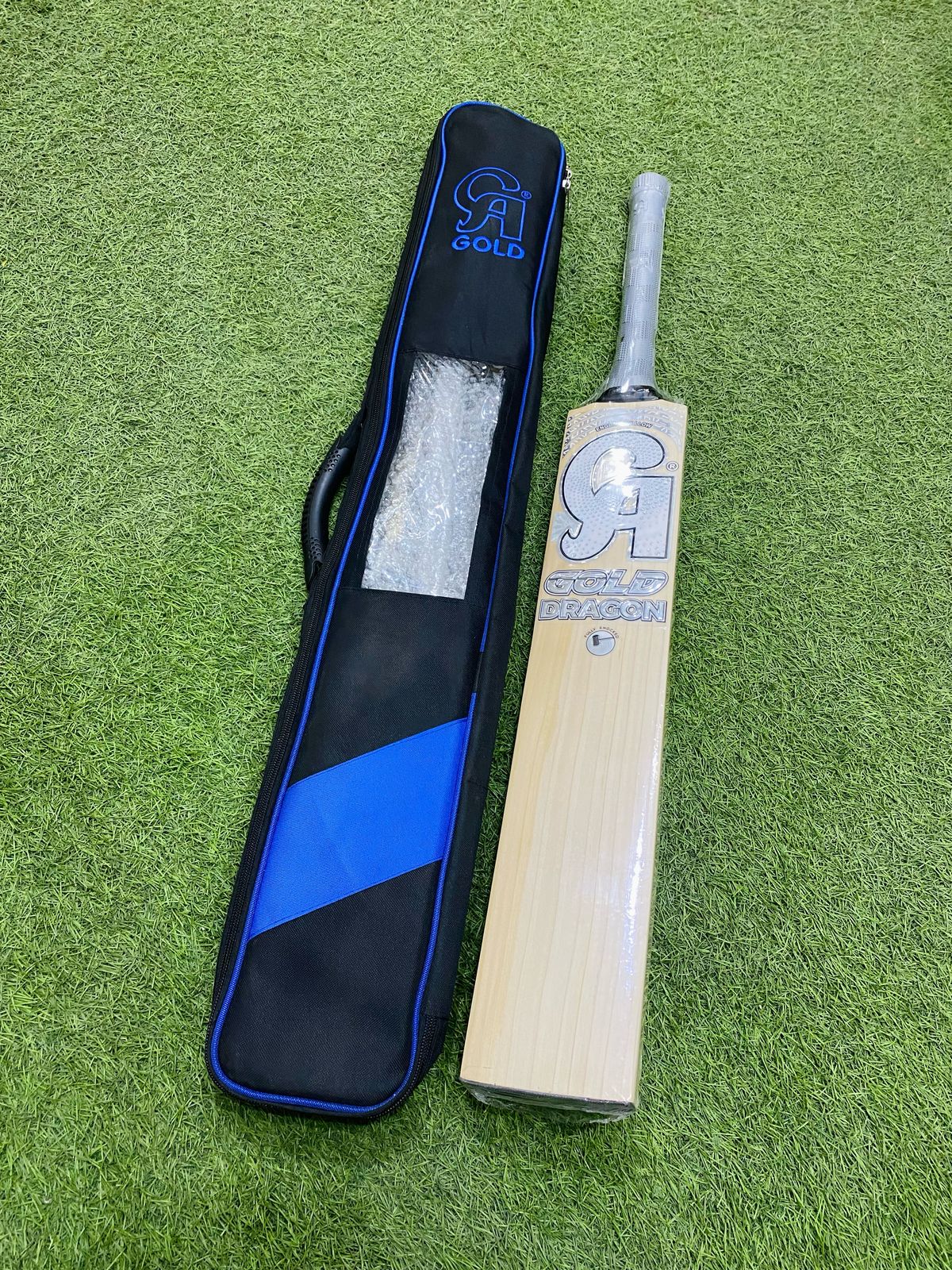 CA Gold Dragon English Willow Cricket Bat Short Handel