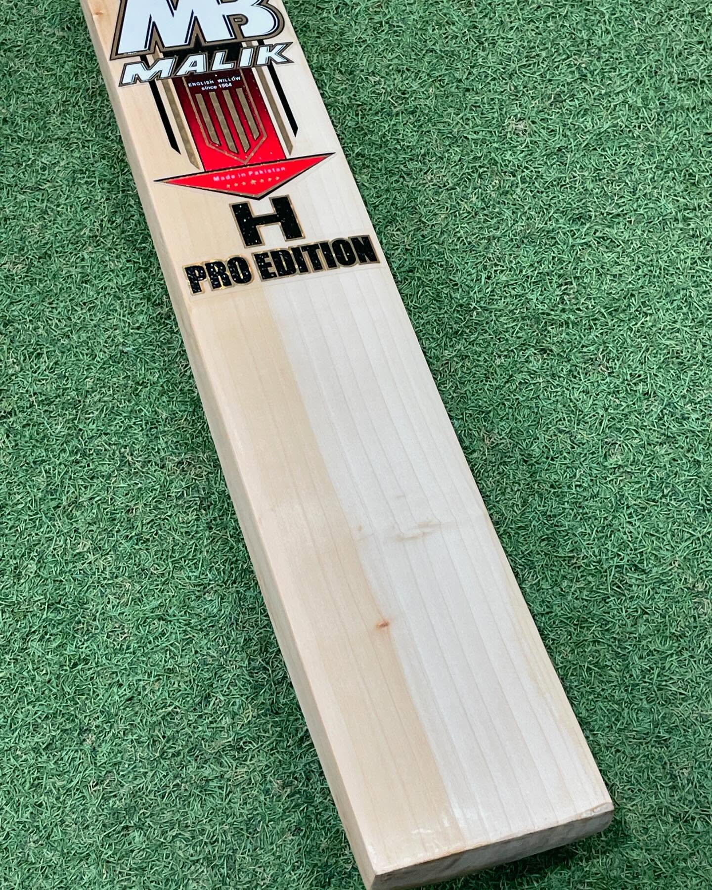 MB Malik H Pro English Willow Short Handel Bats
