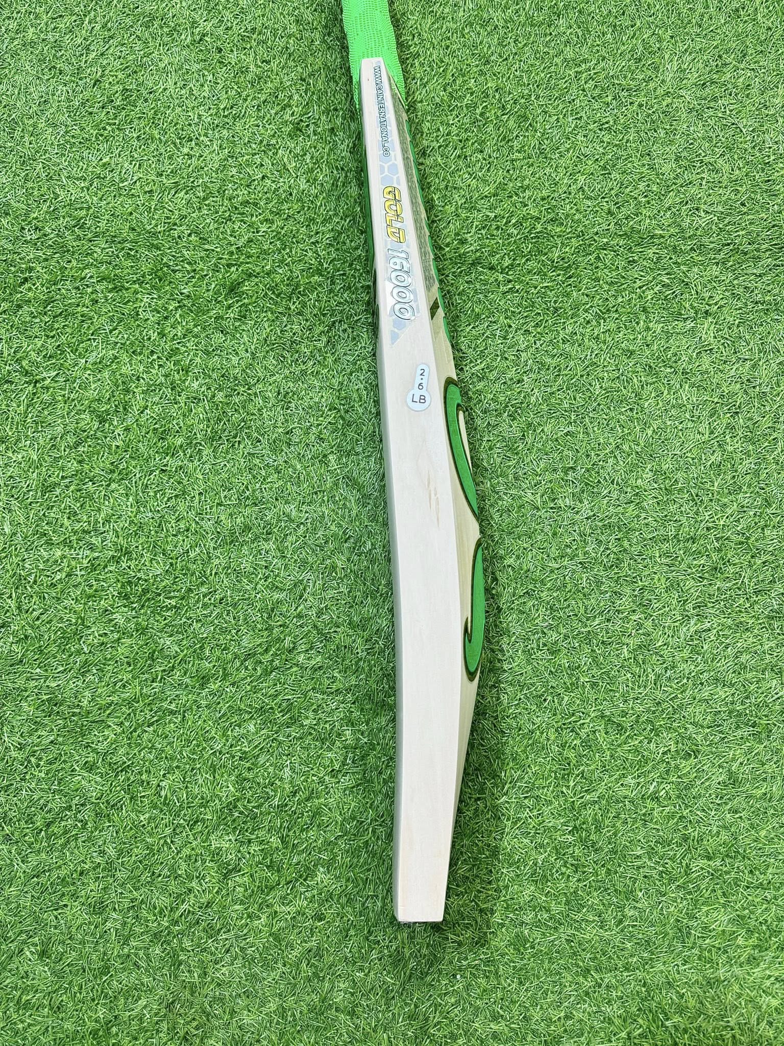 CA GOLD 16000 English Willow Bat Short Handel