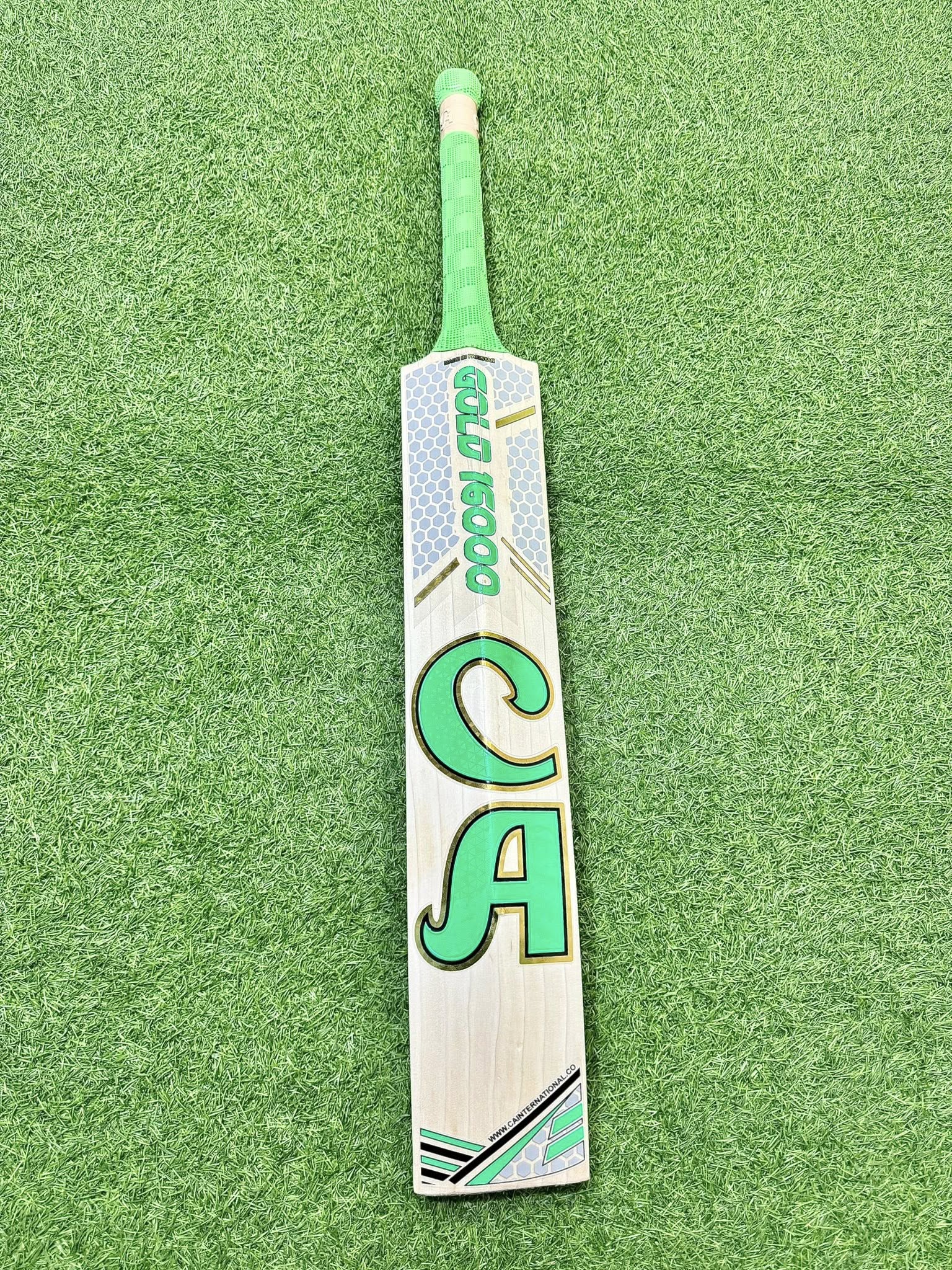 CA GOLD 16000 English Willow Bat Short Handel