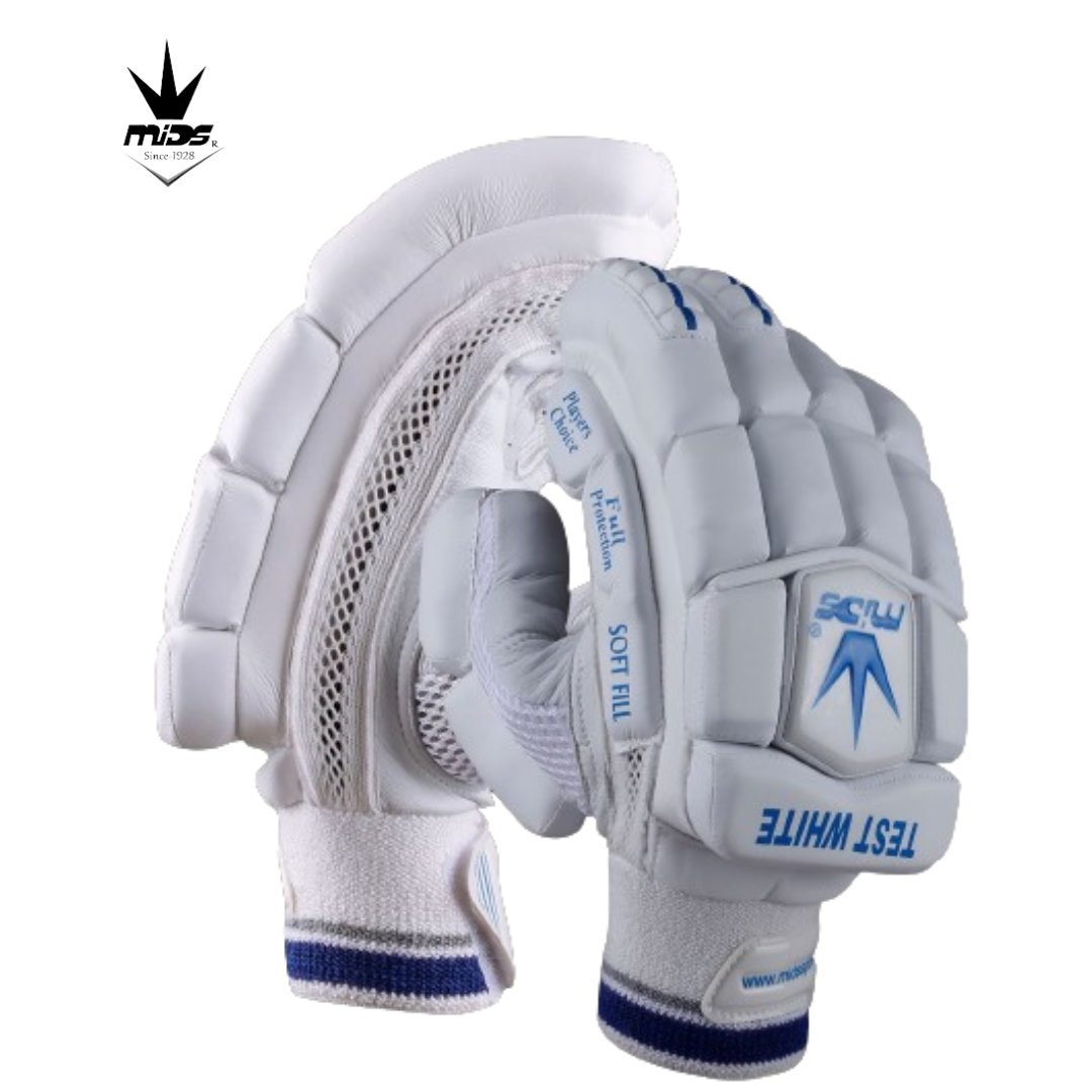 MIDS Test White Batting Gloves