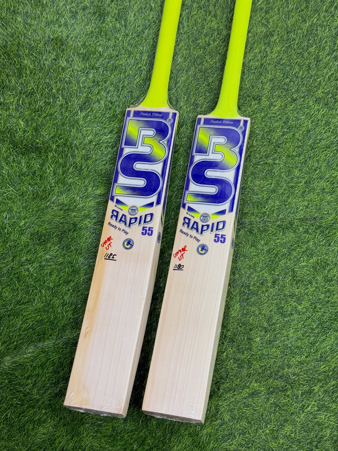 BS Rapid 55 English Willow Cricket Bat Short Handel
