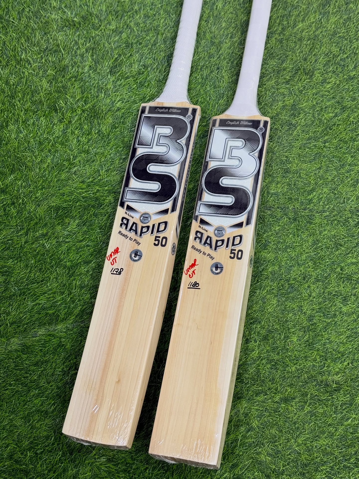 BS Rapid 50 English Willow Cricket Bat Short Handel