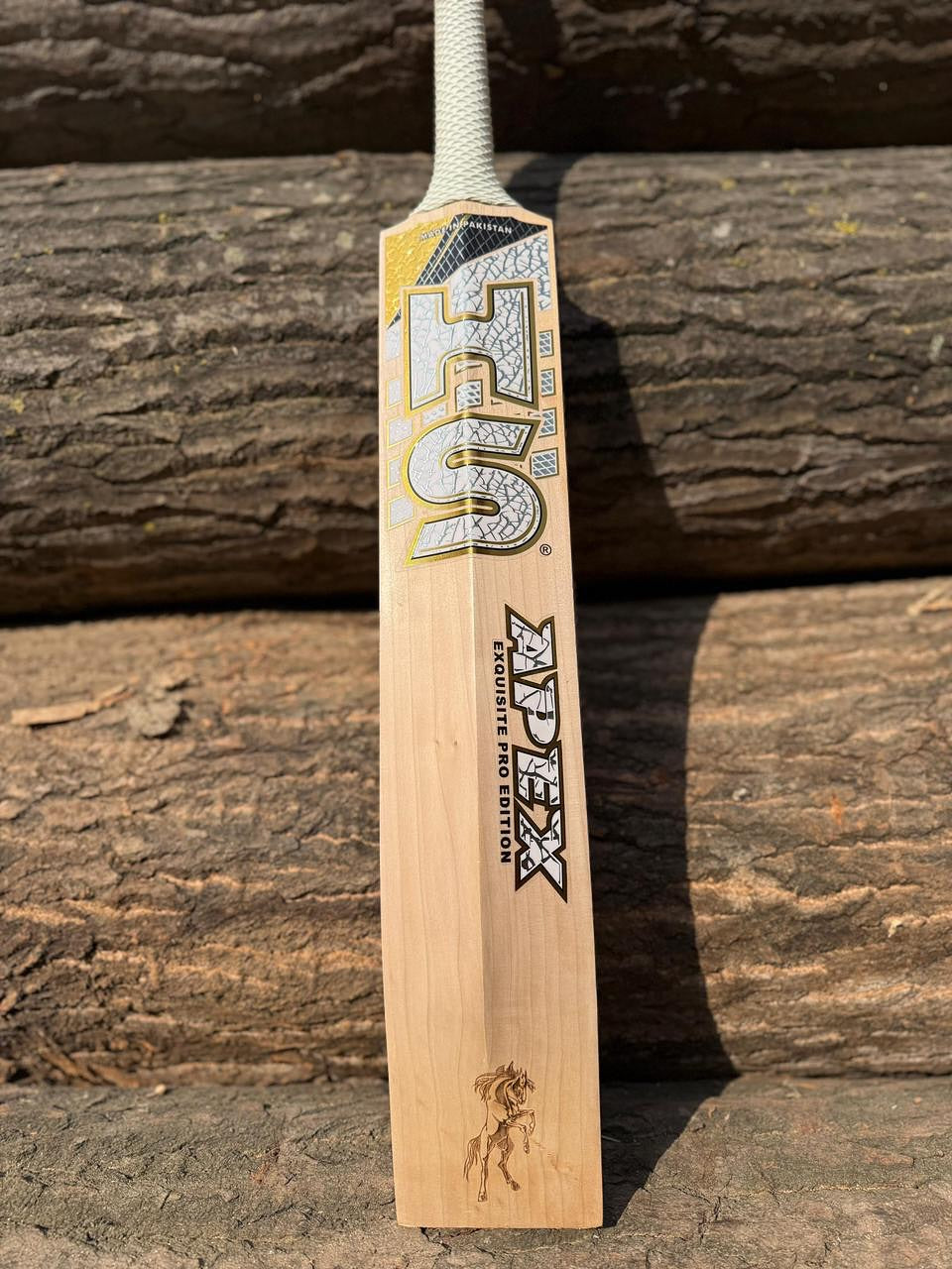 HS Apex English Willow Cricket Bat Short Handel