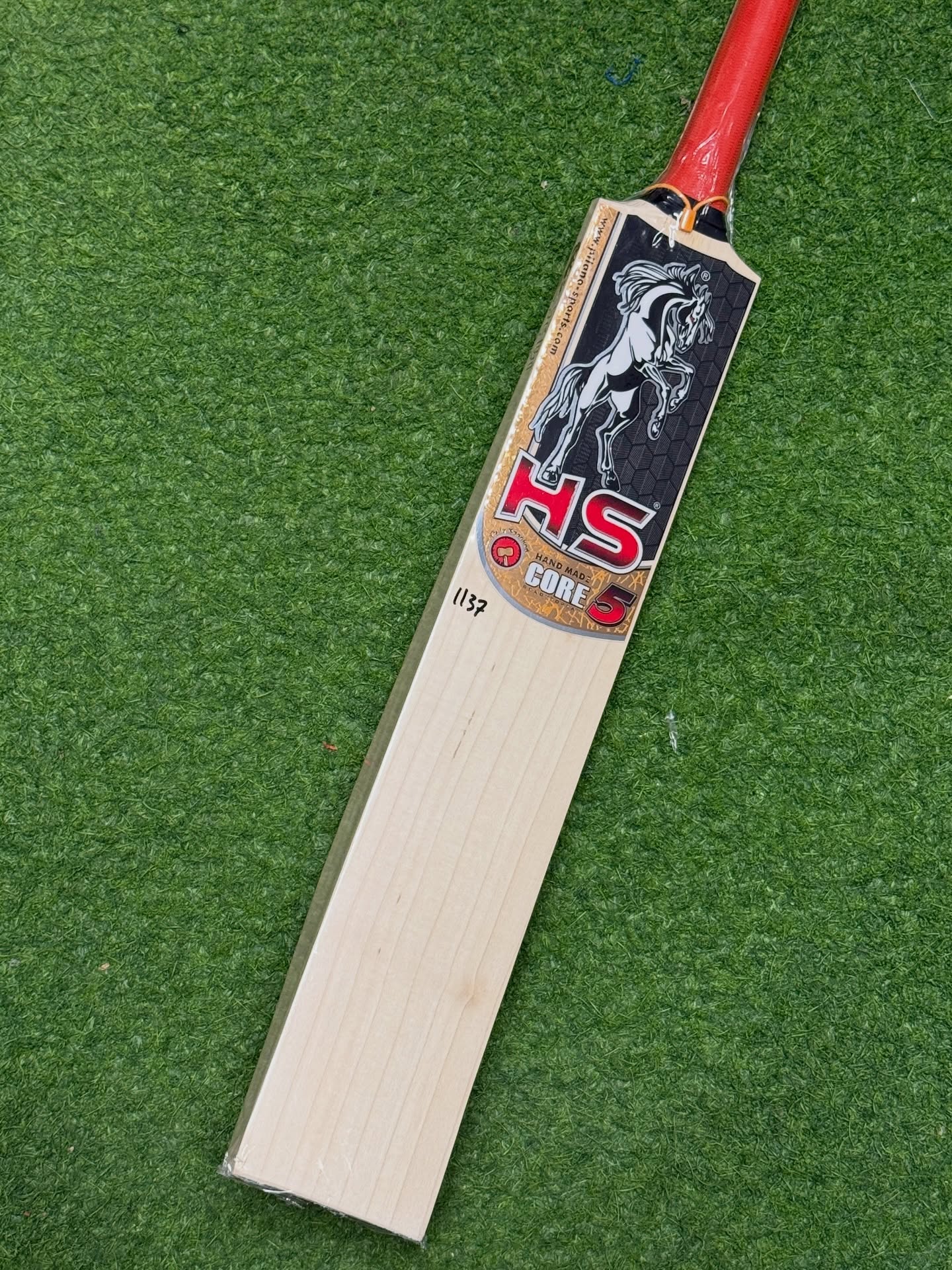 HS Core 5 English Willow Cricket Bat Short Handel