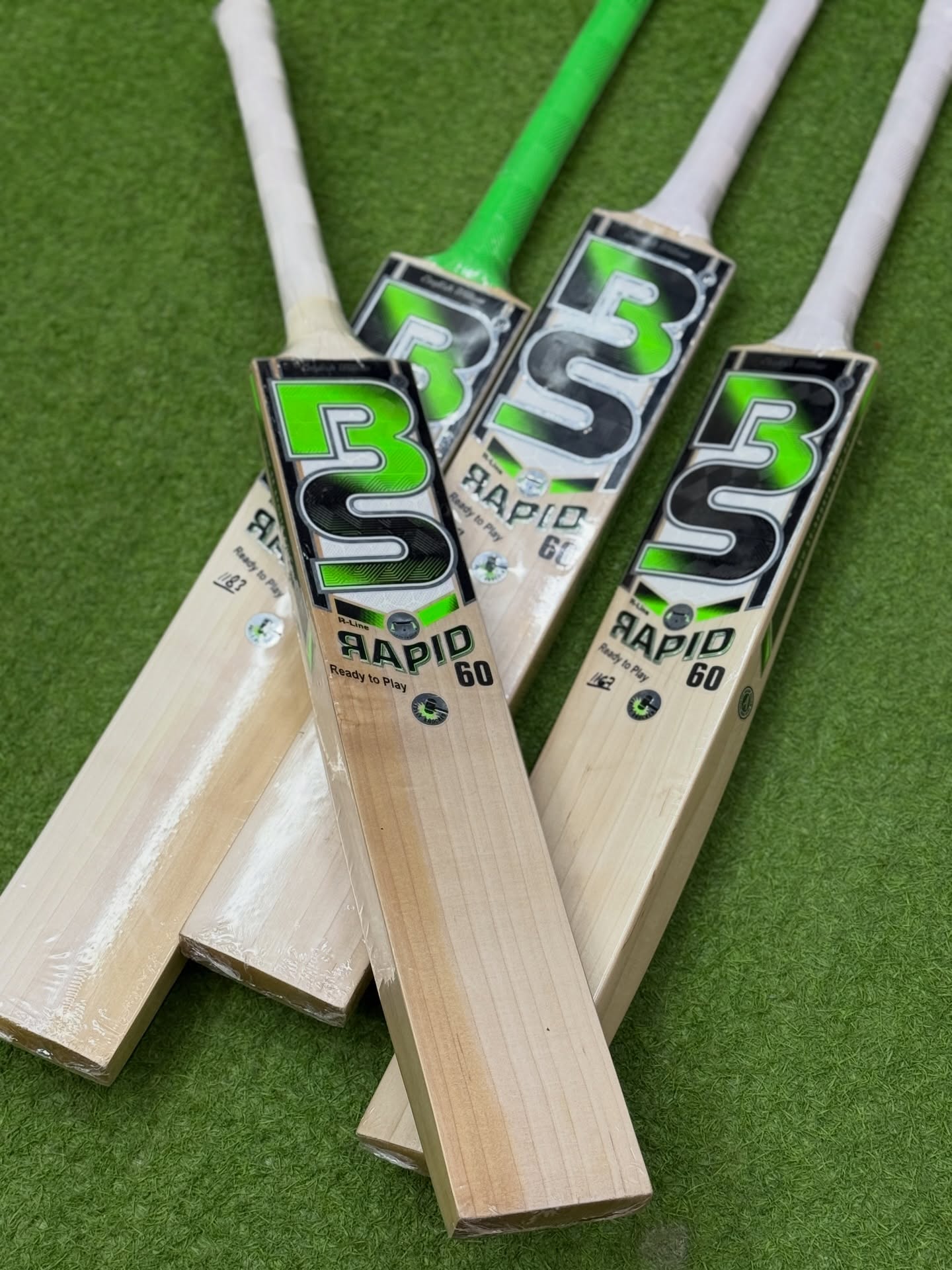 BS Rapid 60 English Willow Cricket Bat Short Handel