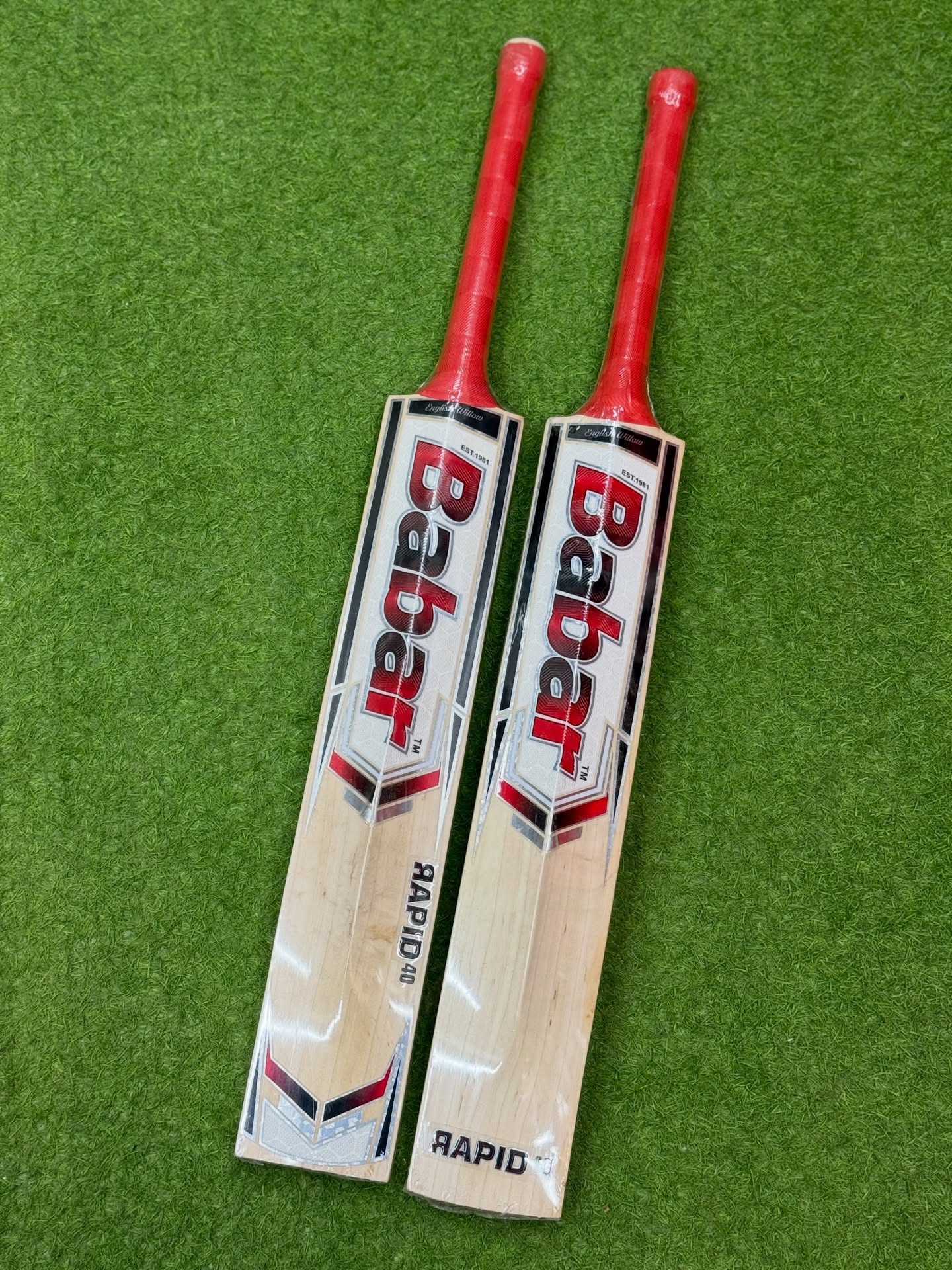 BS Rapid 40 English Willow Cricket Bat Short Handel