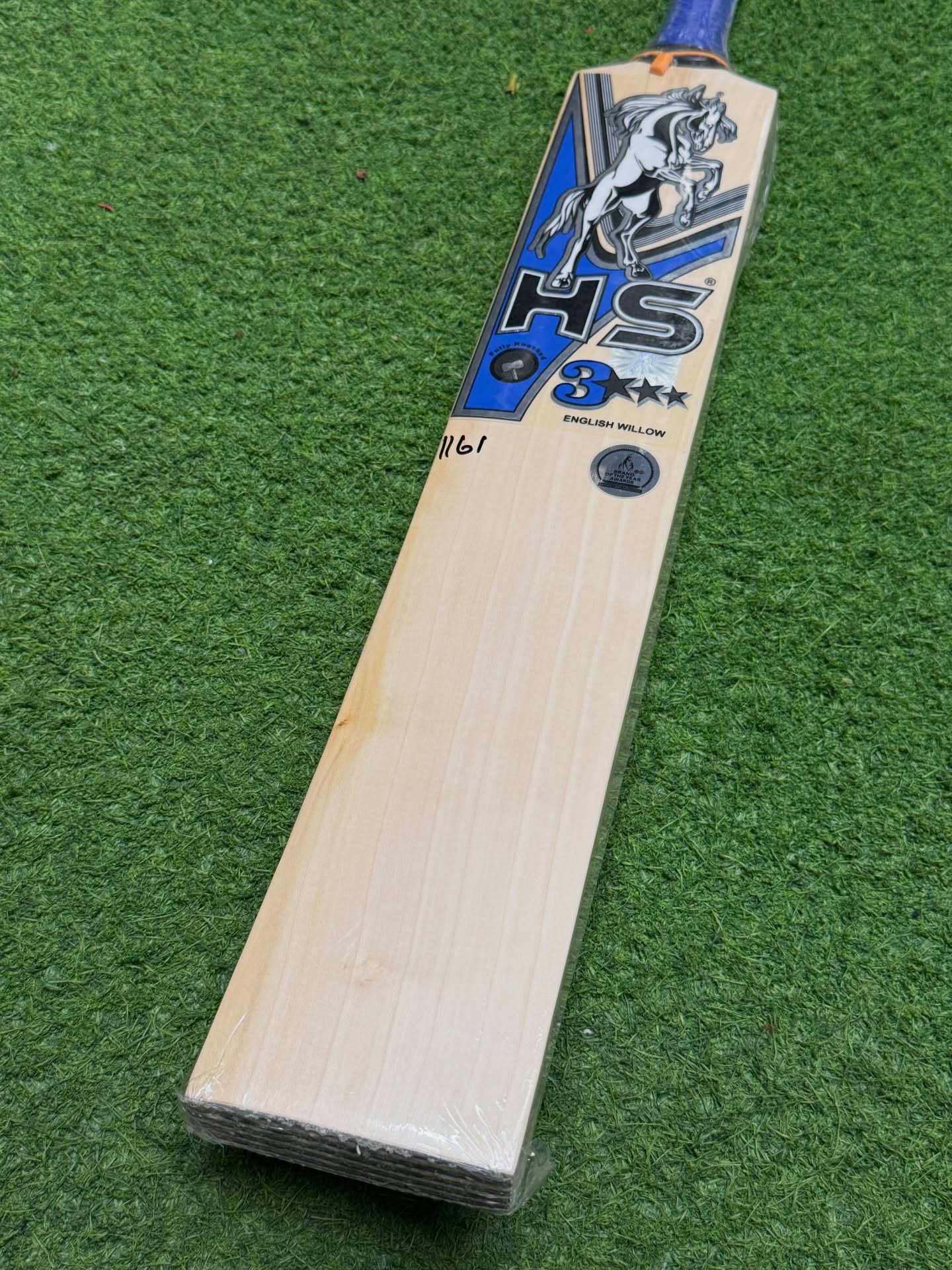 HS 3 Star English Willow Short Handel Cricket Bat