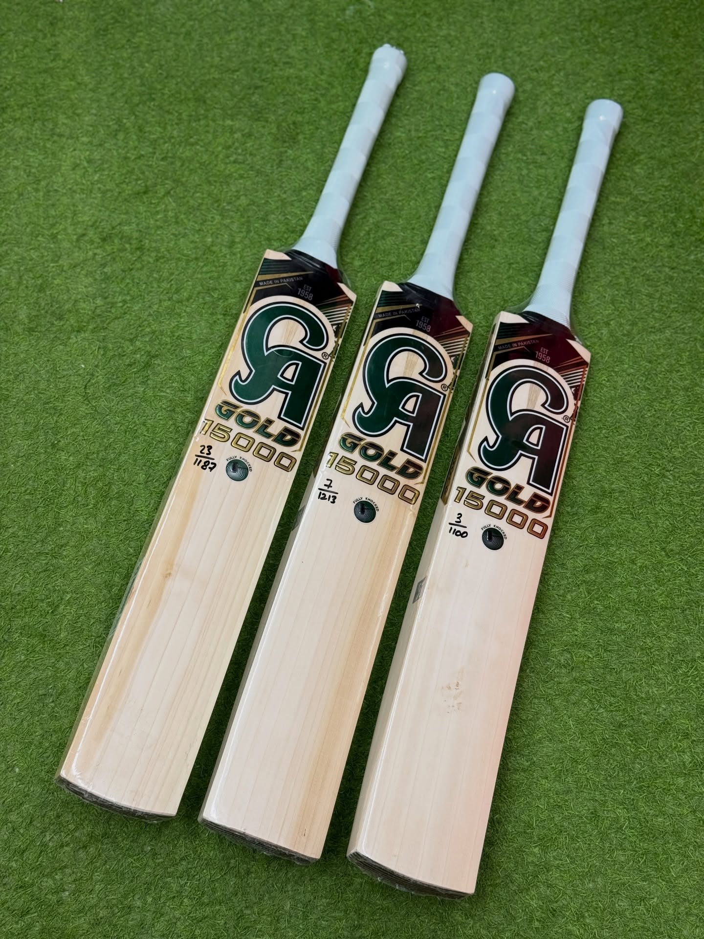 CA GOLD 15000 ENGLISH WILLOW CRICKET BAT SHORT HANDEL