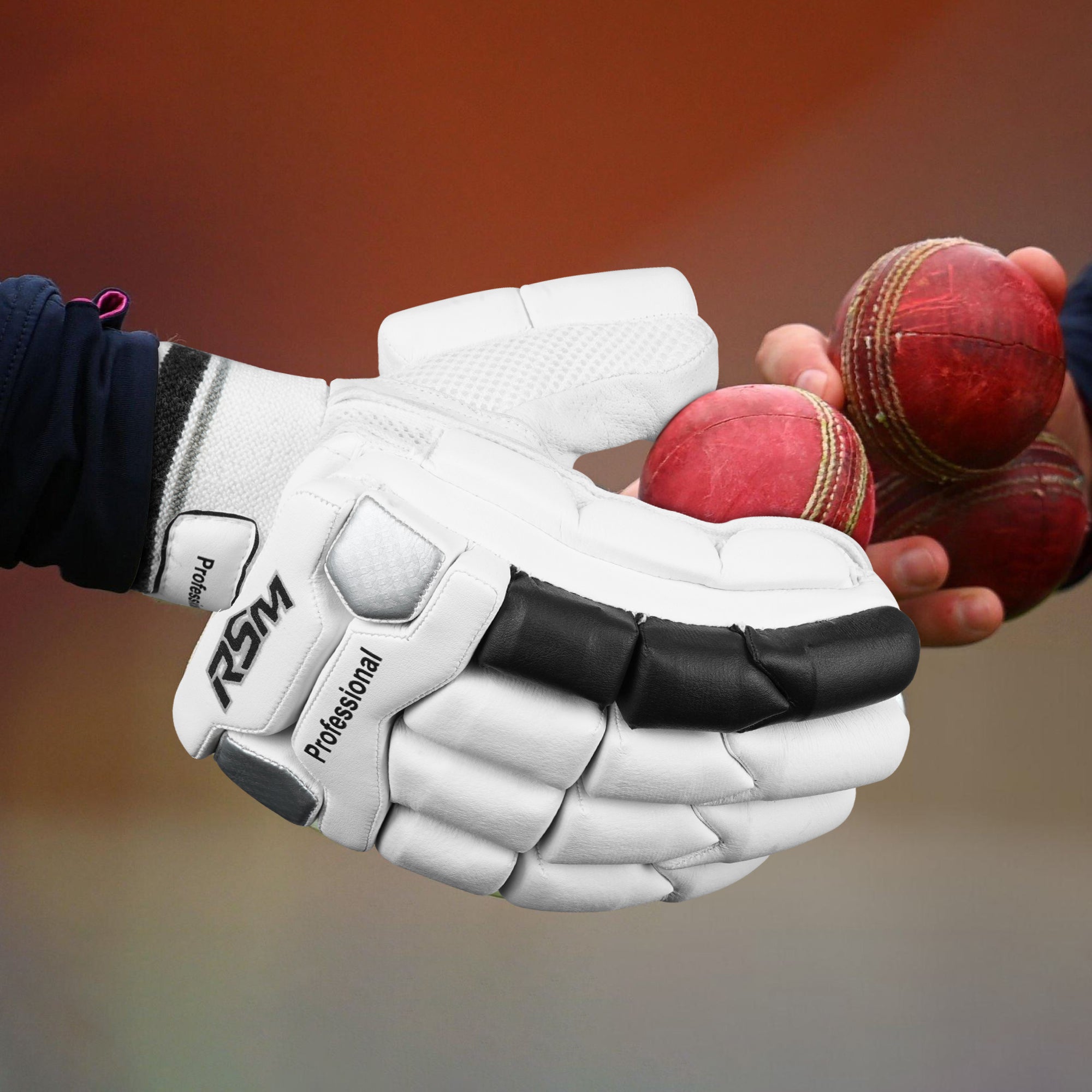 RSM Professional Batting Gloves Standard Size