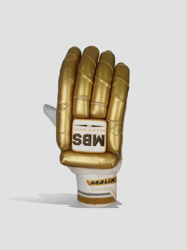 MB MALIK MBS Gold Cricket Gloves