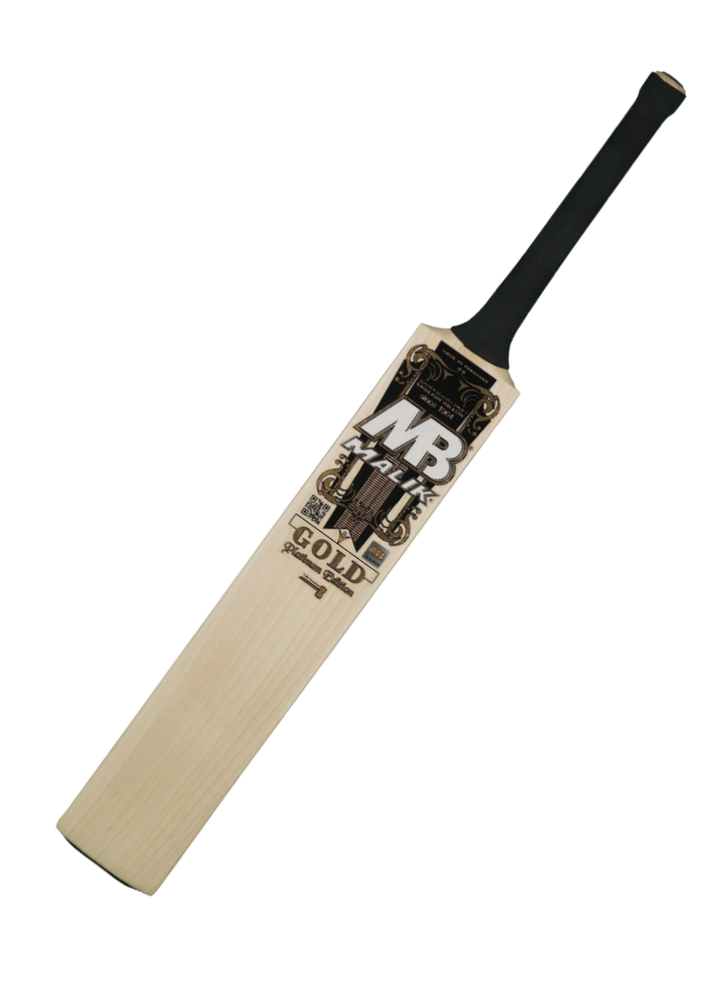 MB Malik Gold Platinum Cricket Bat