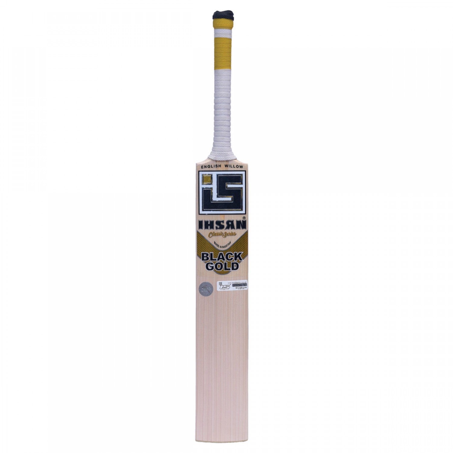 Ihsan English Willow Cricket Bat – Black Gold