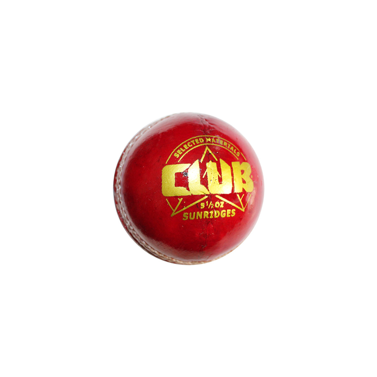 SS Club Cricket Leather Ball Four-Piece (Pack of 1)