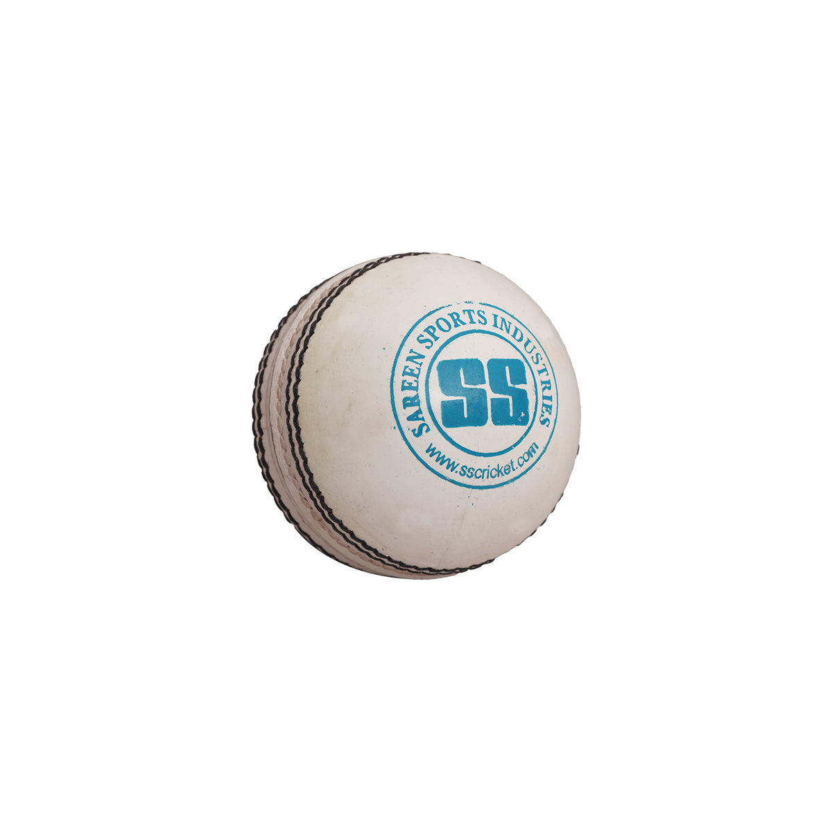 SS County White Cricket Ball Four-Piece