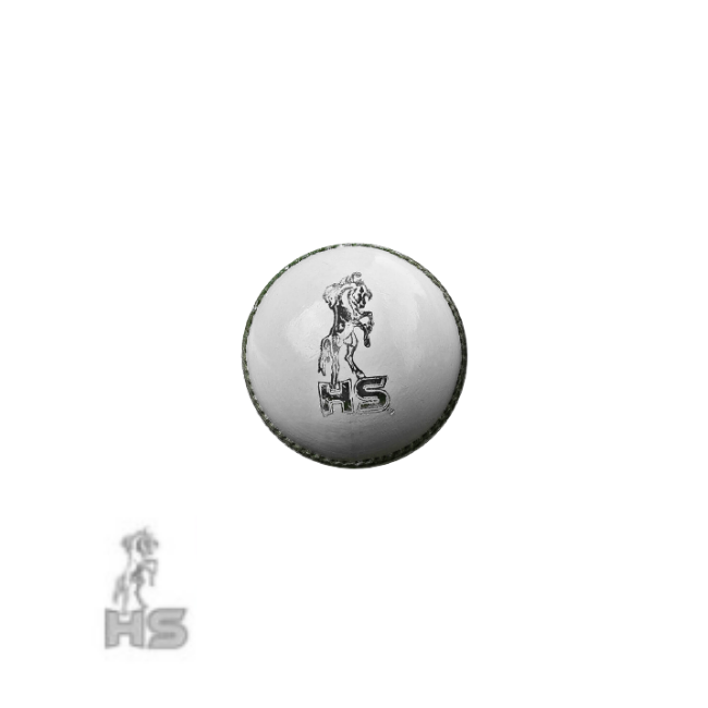 1-24.png HS Core 5 Cricket Ball (White) - Image 2