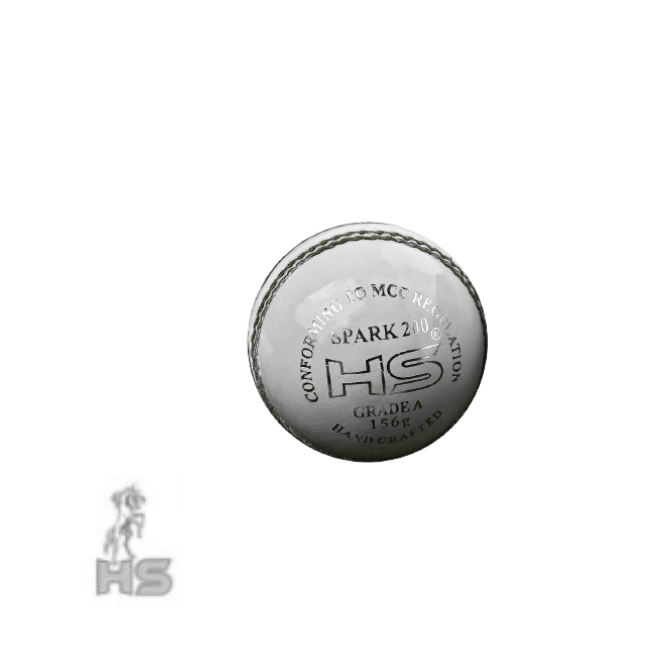 1-57_76c92b32-d065-4d80-b512-833167e0ee9c.png HS Spark 300 Cricket Ball (White) - Image 3