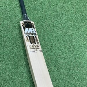 MB Malik Gold Platinum English Willow Short Handel Bat