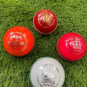 Junior 142Gram Cricket Balls White Red Pink