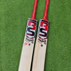 BS Rapid 40 English Willow Cricket Bat Short Handel