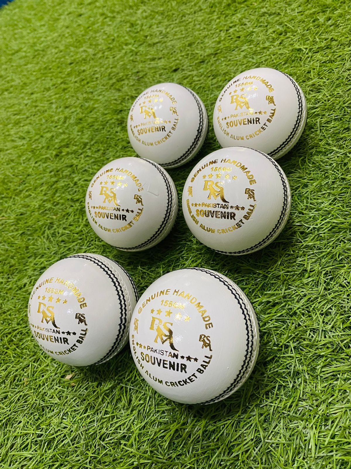6c768183-490b-464e-af52-5bca669fb50b.jpg RSM Souvenir English Alum Tanned Cricket Balls Test Grade