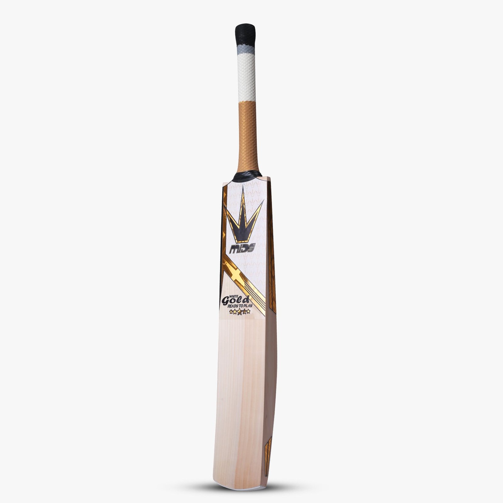 b36aa1cdac70de78eae9a394b47be815_0d0b16fe-ea69-4af2-b32e-177e2644e3ab.jpg MIDS WHITE GOLD CRICKET BAT - Image 5